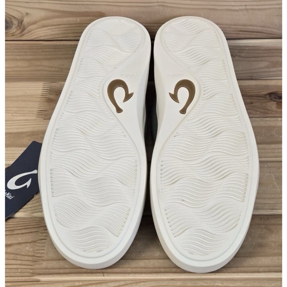 Olukai Tradewind Island Lace Up Boat Beach Bamboo Shoes Mens 11 NEW Fast Ship - Picture 7 of 10